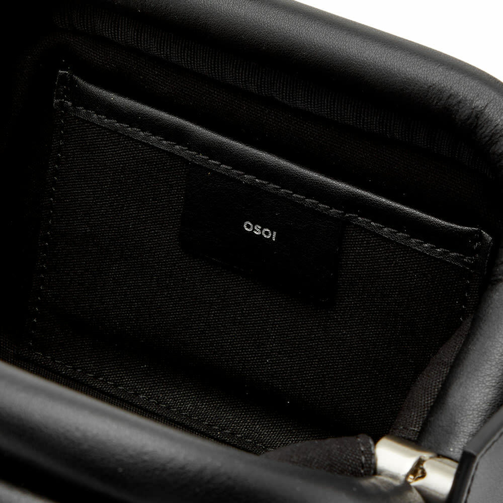 Osoi Pecan Brot Leather Shoulder Bag | Black | FARFETCH