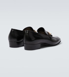 Saint Laurent - Solferino leather loafers