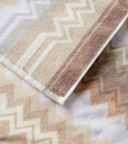 Missoni Giacomo Zigzag cotton terry bath mat