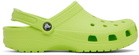 Crocs Green Classic Clogs