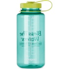 Museum of Peace and Quiet Blue Nalgene Bless The Waters Bottle, 32 oz