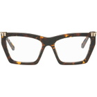 Off-White Brown & Gold Style 5037 Glasses