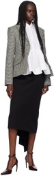 Erdem White Peplum Blouse