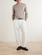 Altea - Cotton and Cashmere-Blend Sweater - Neutrals