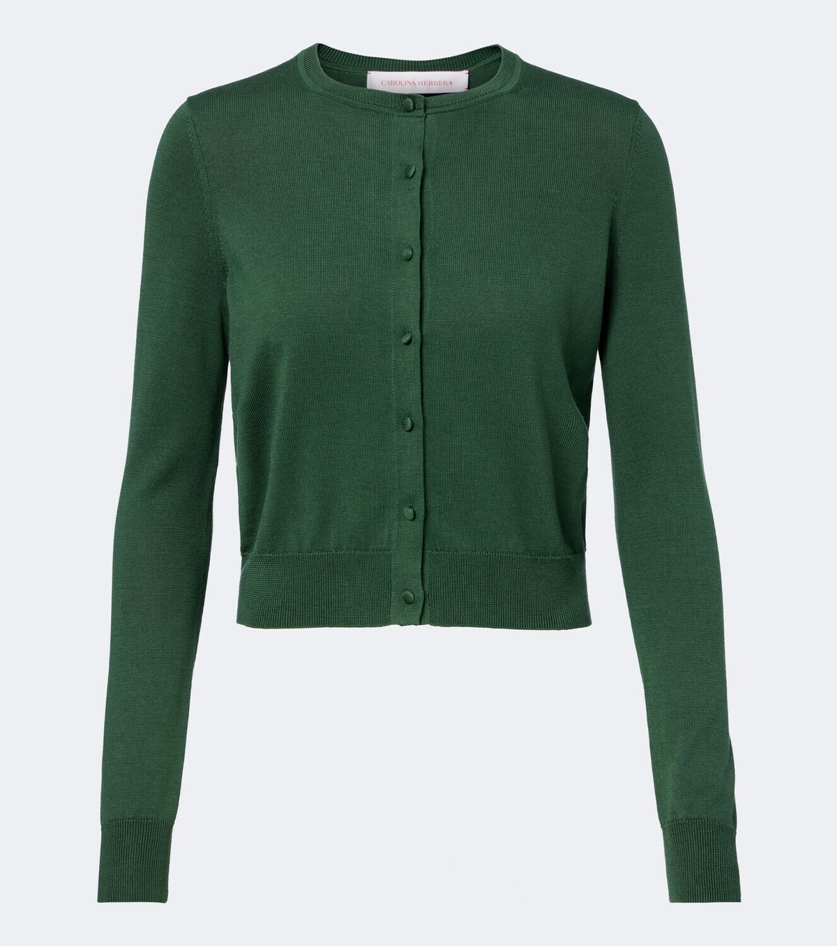 Carolina Herrera Silk and cotton cardigan
