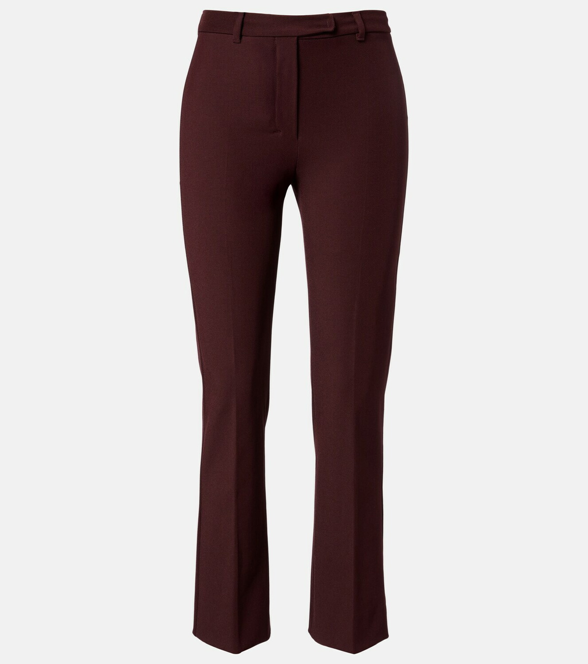 'S Max Mara Cotton-blend cropped straight pants