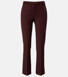 'S Max Mara Cotton-blend cropped straight pants