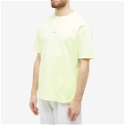 A.P.C. Men's Kyle Fluo Logo T-Shirt in Neon Yellow