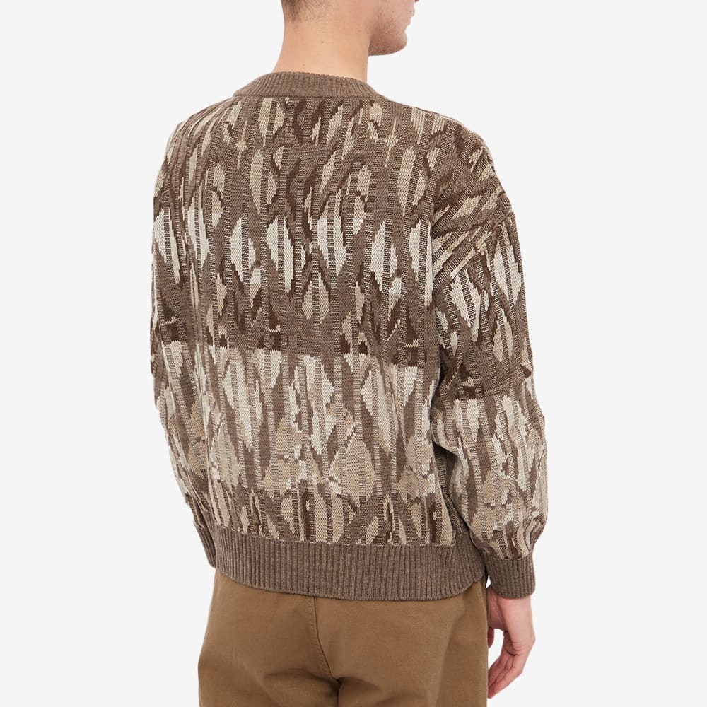 Polar Skate Co. Men's Paul Crew Knit in Light Brown Polar