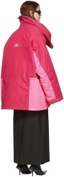 Balenciaga Pink Polyester Coat