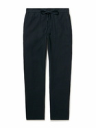 Richard James - Straight-Leg Cotton and Wool-Blend Trousers - Blue