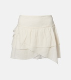 Marant Etoile Dejha cotton and linen-blend miniskirt