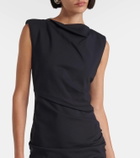 Dorothee Schumacher Emotional Essence draped midi dress