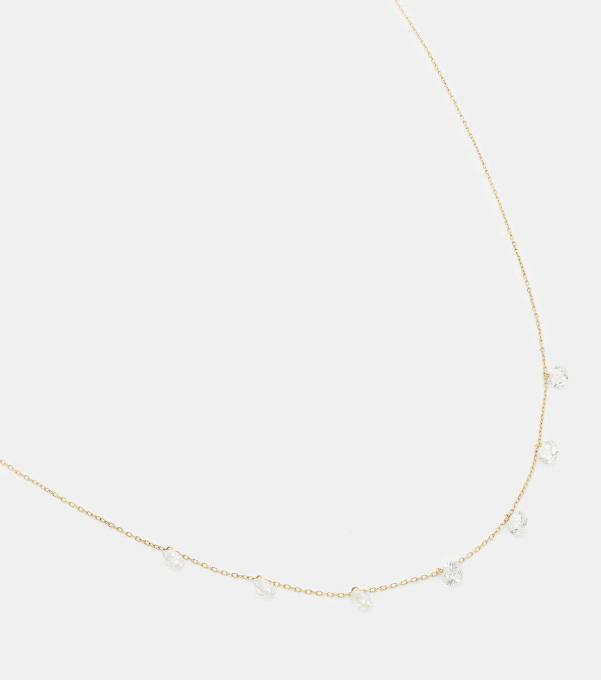 Persée Danaé 18kt gold necklace with diamonds