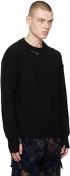 ALTU Black Pierced Sweater