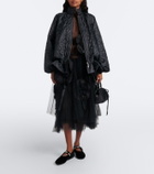 Noir Kei Ninomiya Gathered quilted jacket