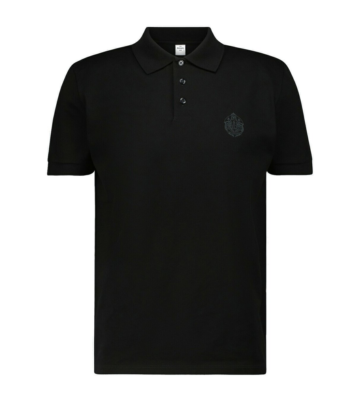 Berluti Polo shirt with embroidered crest Berluti