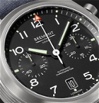 Bremont - Arrow Automatic Chronograph 42mm Stainless Steel and Sailcloth Watch - Black