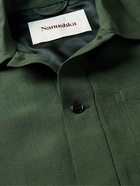 Nanushka - Xavi Woven Overshirt - Green