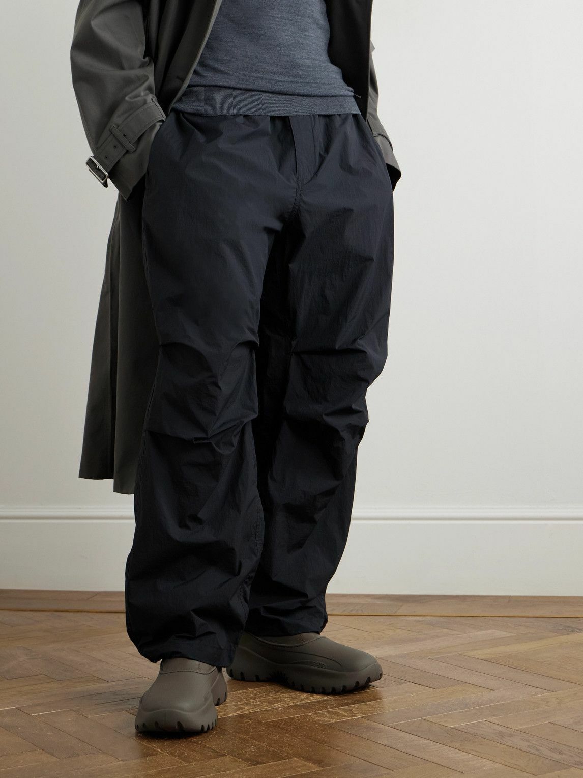 Burberry - Leather and Rubber Chelsea Boots - Green