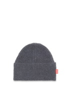 Diesel Ribbed alpaca beanie - Knit caps - Unisex - Grey