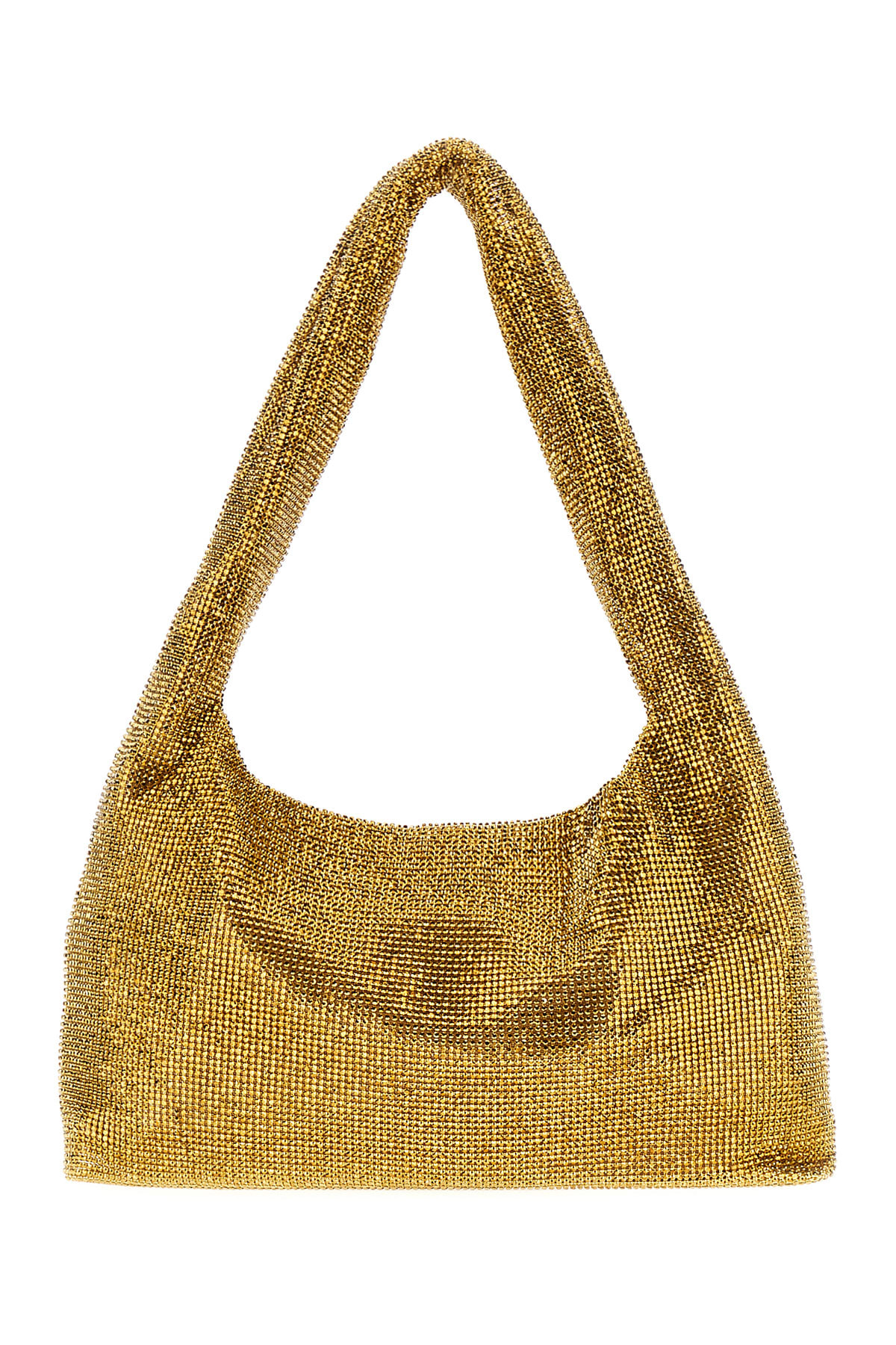 Kara Embellished Mesh Armpit Shoulder Bag