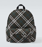 Burberry Burberry Check canvas backpack