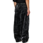 Y-3 Black Marble Nylon Tapered Cargo Pants