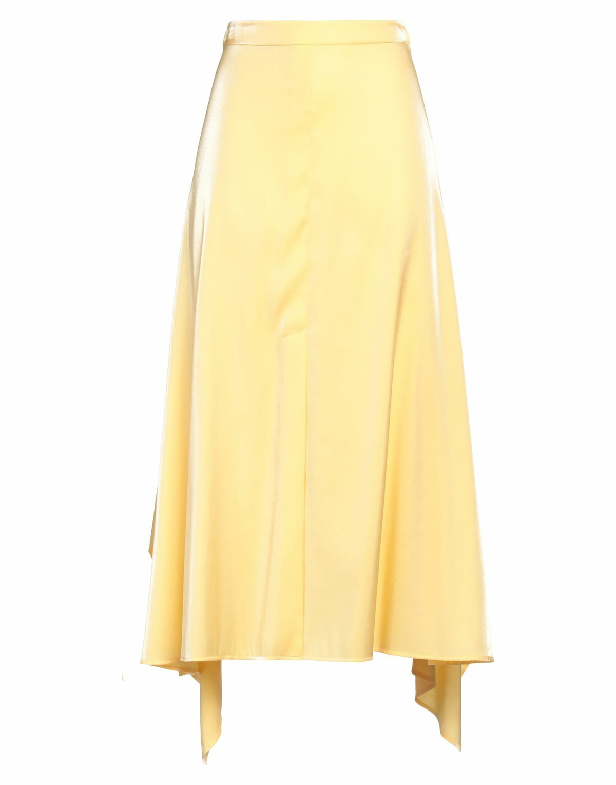 Aeron Womens Midi skirt in Yellow