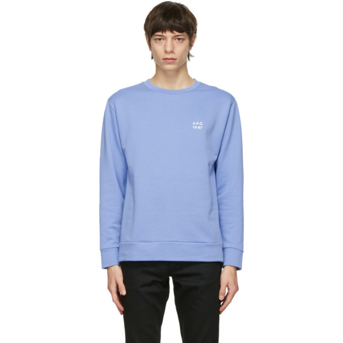 Photo: A.P.C. Blue Mike Sweatshirt