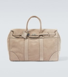 Brunello Cucinelli Suede duffel bag