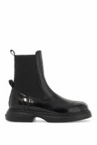GANNI chelsea ankle boots Black
