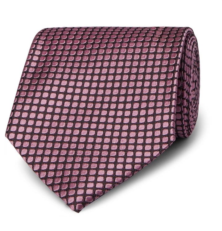 Photo: TOM FORD - 8.5cm Silk-Jacquard Tie - Pink