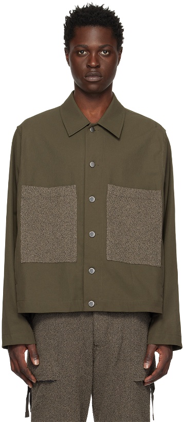 Photo: Song for the Mute Khaki Box Jacket