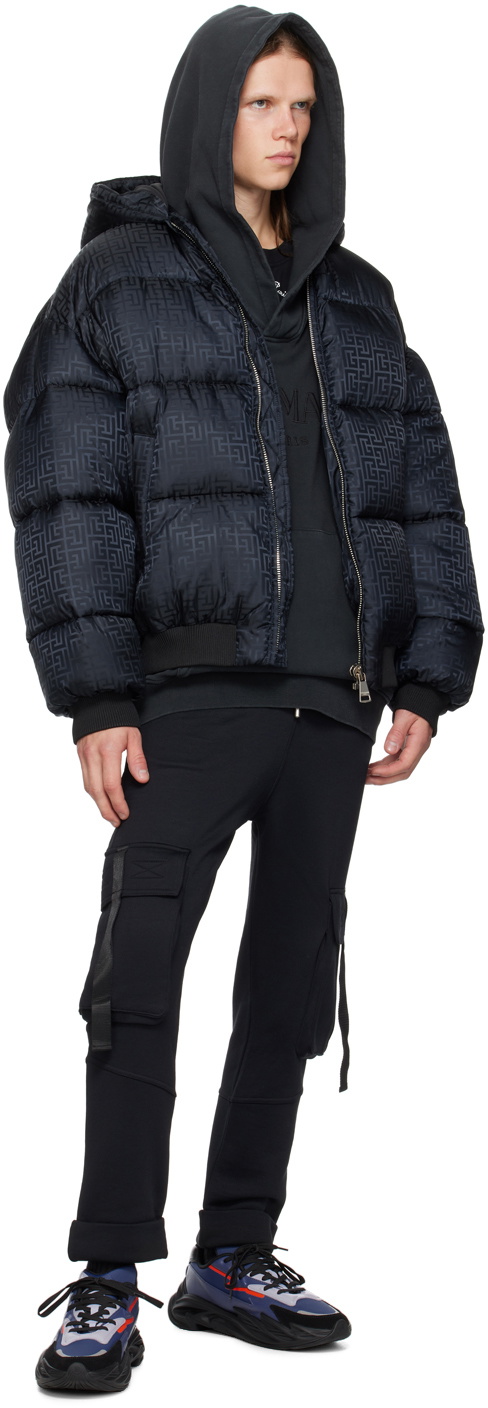 Balmain Black PB Labyrinth Jacket