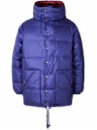 Beams Plus - Expedition Quilted Shell Hooded Down Parka - Purple