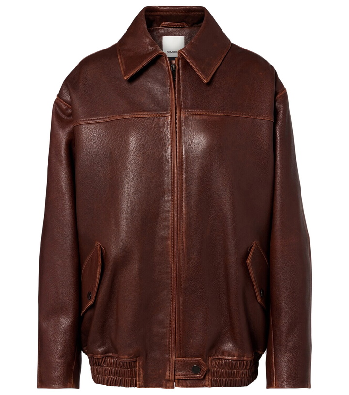 Photo: Simkhai Huntington leather jacket
