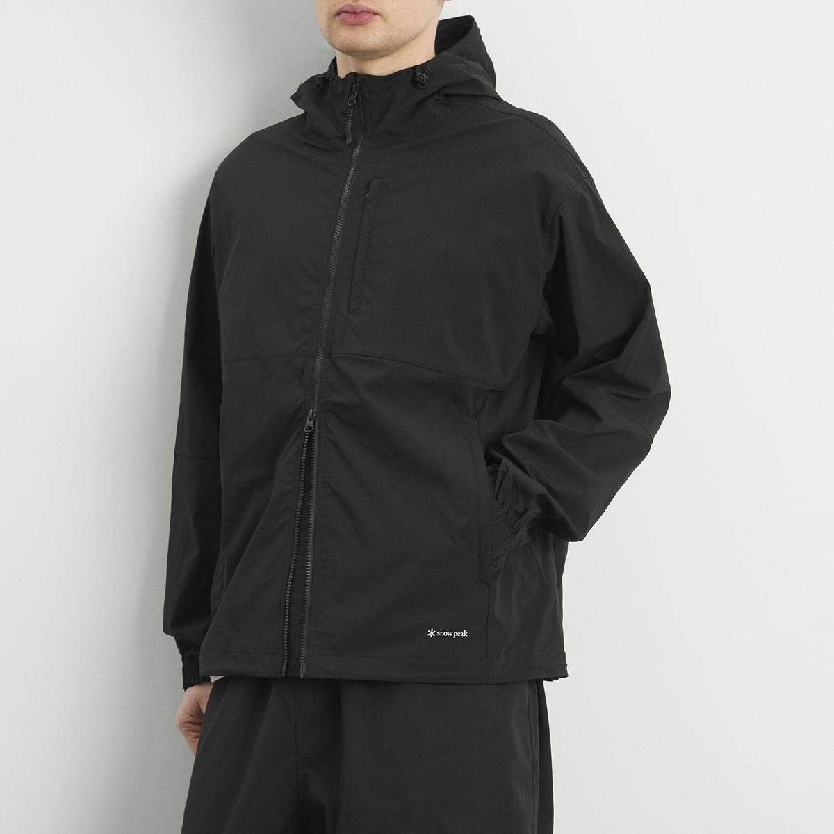 Snow Peak Men's NSD Utility Parka Jacket in Black