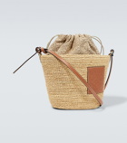Loewe - Pochette raffia basket bag