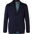 Missoni - Navy Slim-Fit Wool-Blend Blazer - Blue