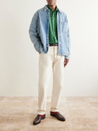 Drake's - Linen Shirt - Green
