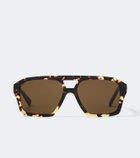 Bottega Veneta Navigator square sunglasses