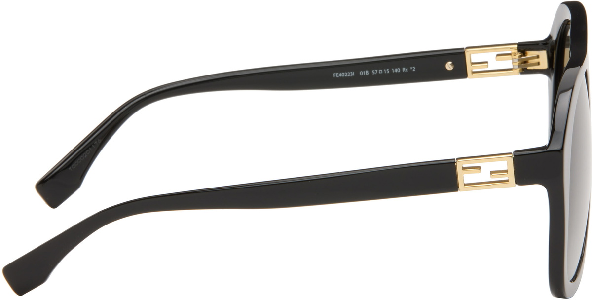 Fendi Black Baguette Sunglasses