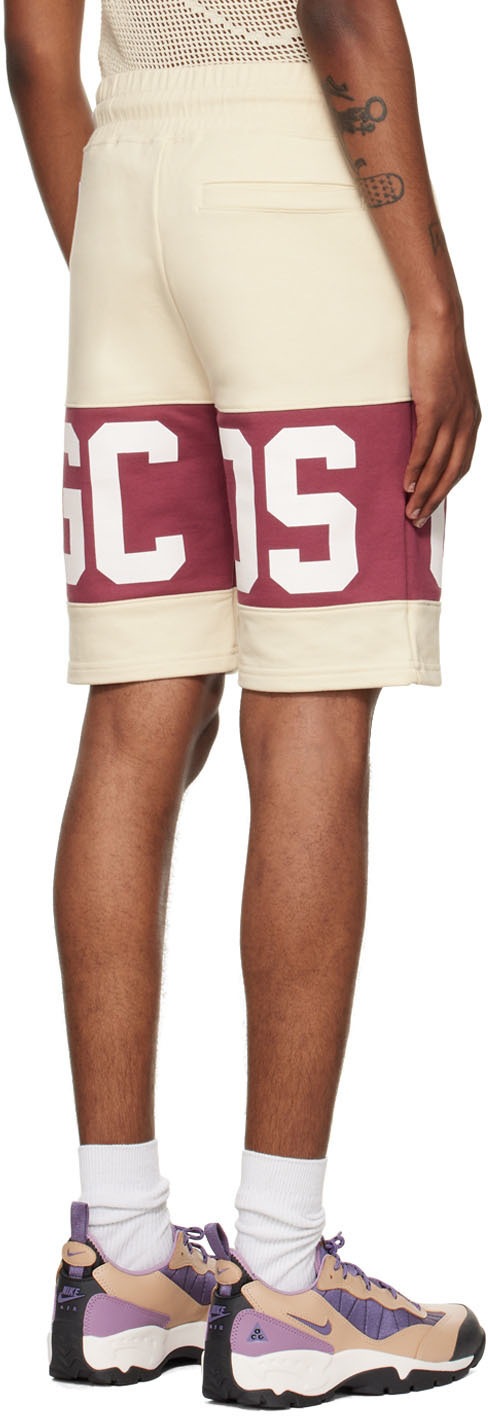 GCDS Off-White Band Shorts