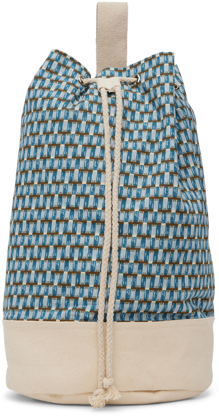 Photo: Caramel Kids Blue Kalimeri Duffle Bag