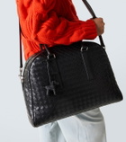 Bottega Veneta Woven leather bag charm
