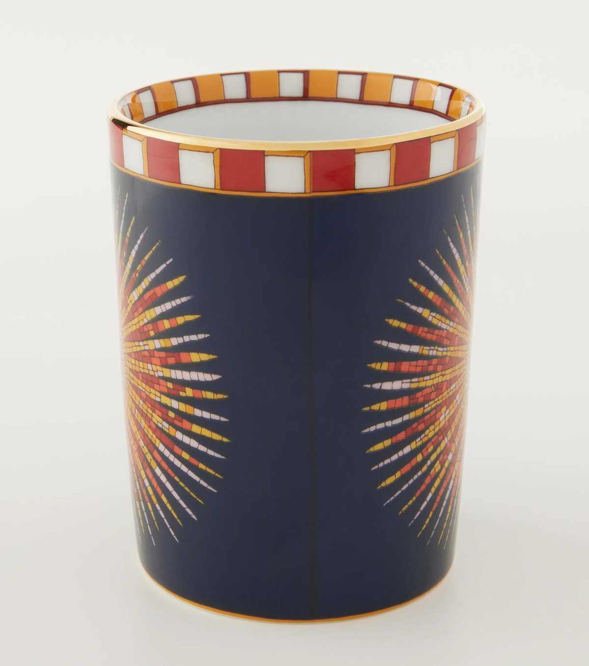 La DoubleJ Sunrays porcelain vessel