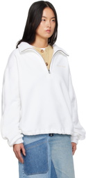 Carter Young White Cameron Sweater