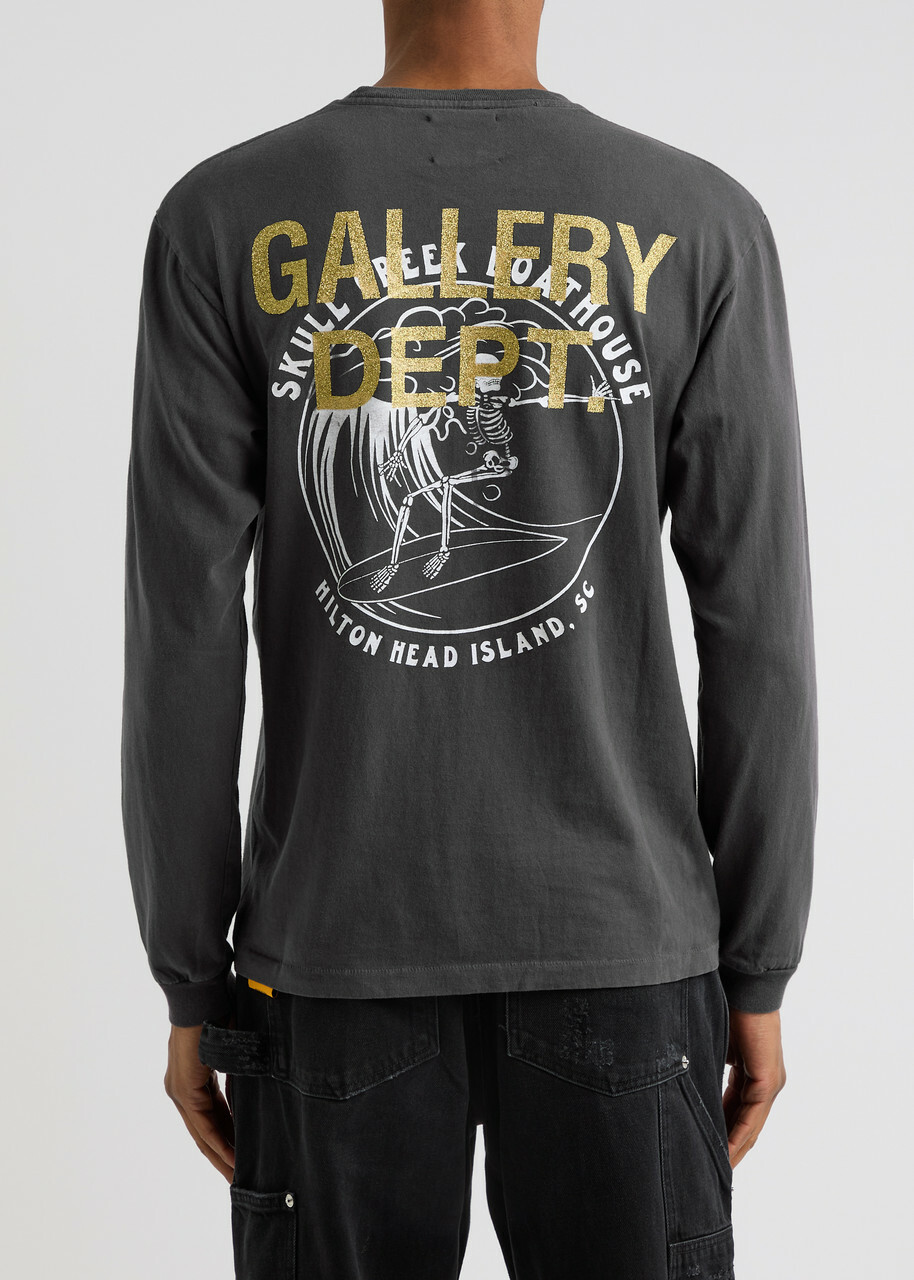 Gallery Dept. Skull Creek Printed Cotton top Black