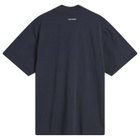 Malbon Men's Mare Mockneck T-Shirt in Navy